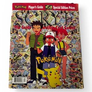 SCRYE THE GUIDE TO COLLECTIBLE CARD GAMES APRIL 1999 MAGAZINE POKÉMON MAGIC